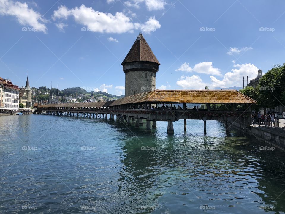 Lucerne bridge