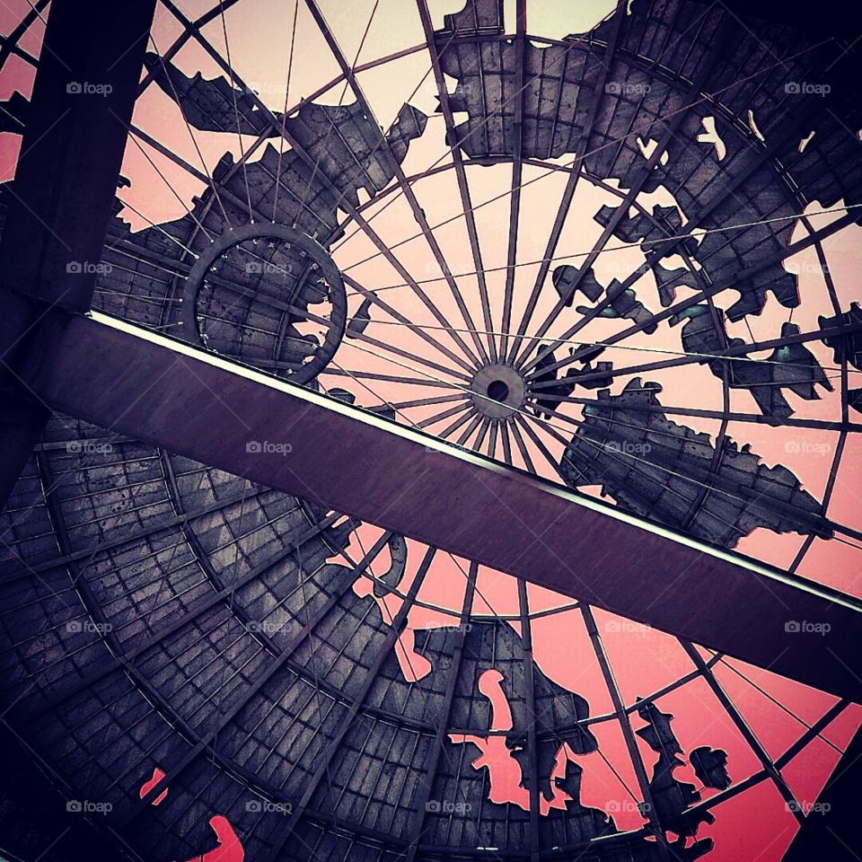 Wheel, Steel, No Person, Modern, Ferris Wheel