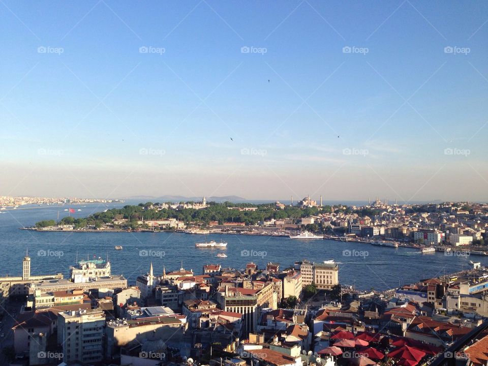 Istanbul and Bosphorus 