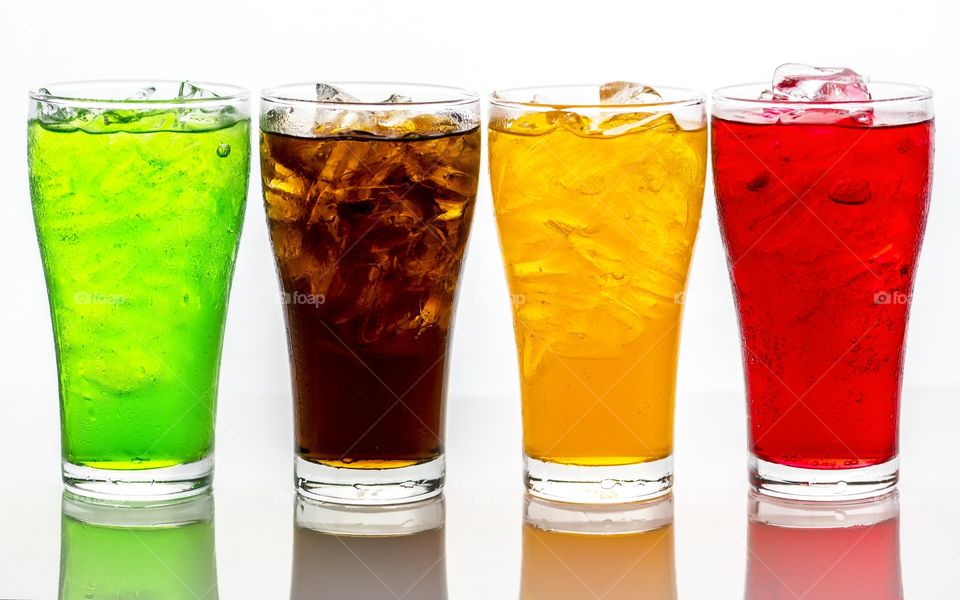 Refrescos de varios sabores