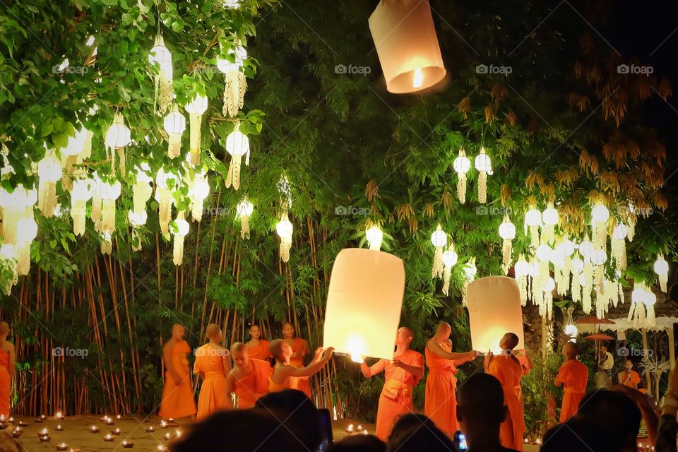 Loy kratong festival,Thailand