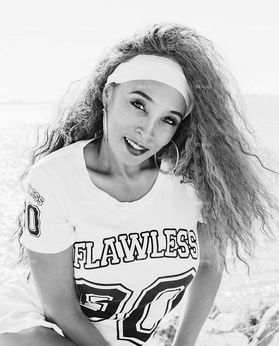 black and white Beauty