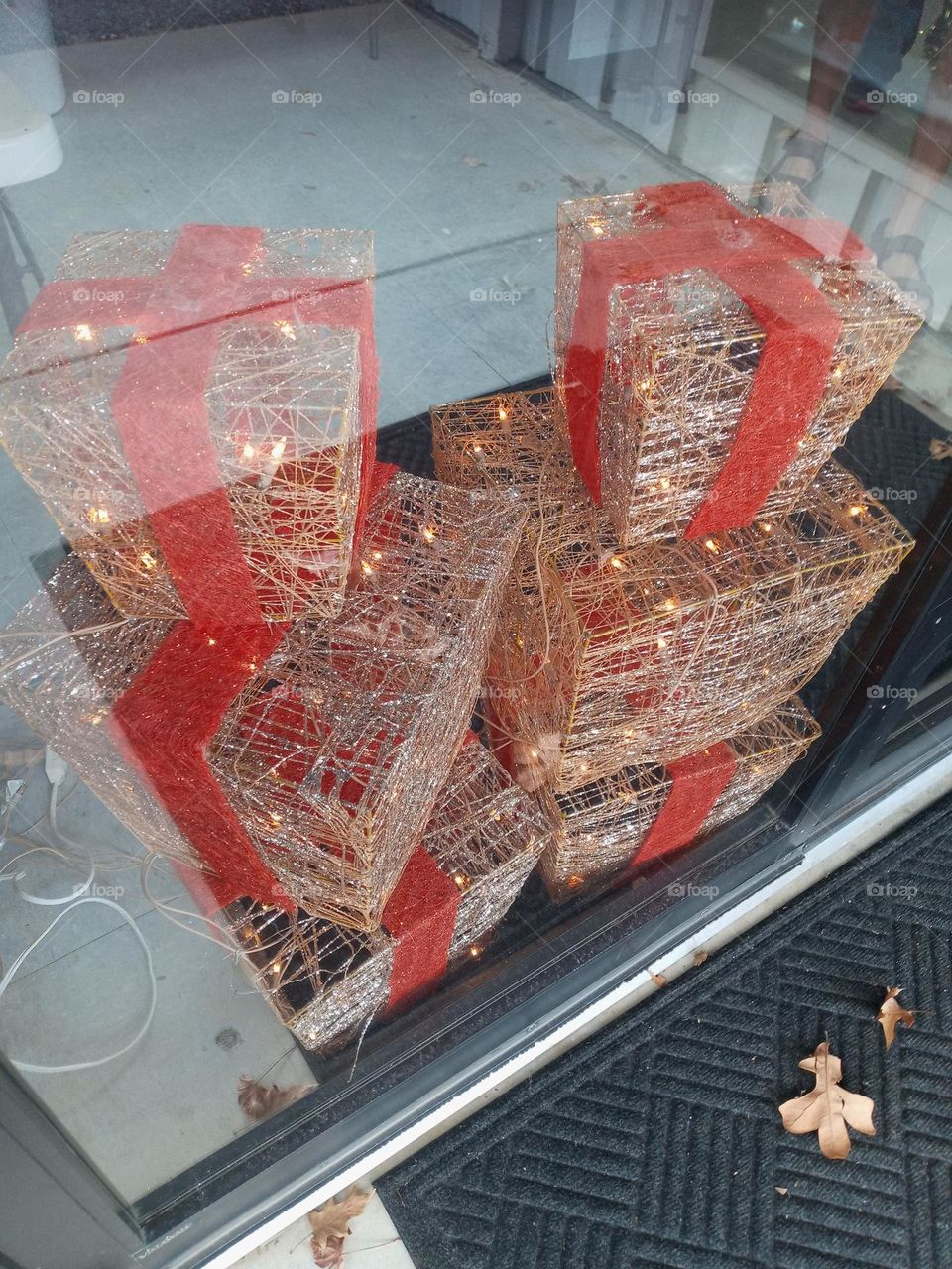 all decked out at the senior center this is just some of the decorations their showing off