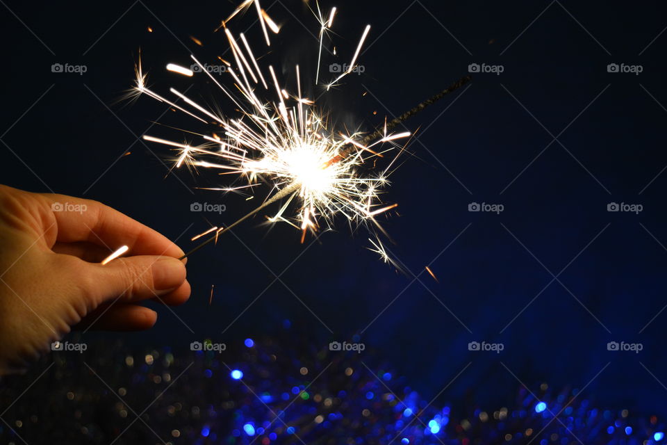 happy new year sparkle