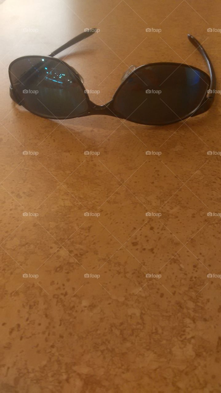 shady. i almost left my sunglasses at the store