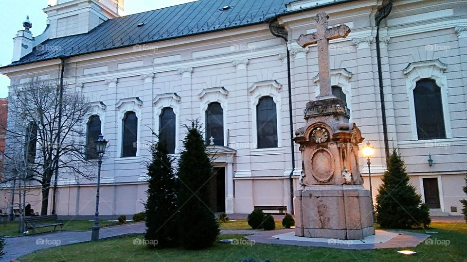Orthodox church of St. George,Novi Sad,Serbia