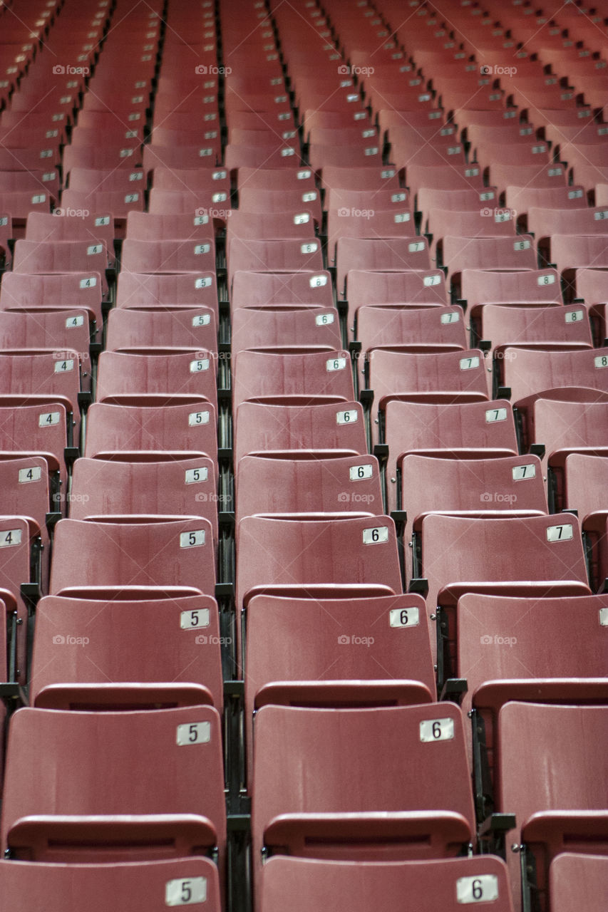 red seats