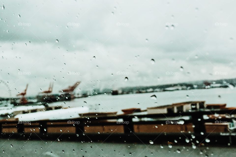 Rain, Water, Reflection, Splash, Vehicle