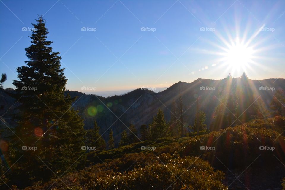 Sunrise On Mt. Baldy