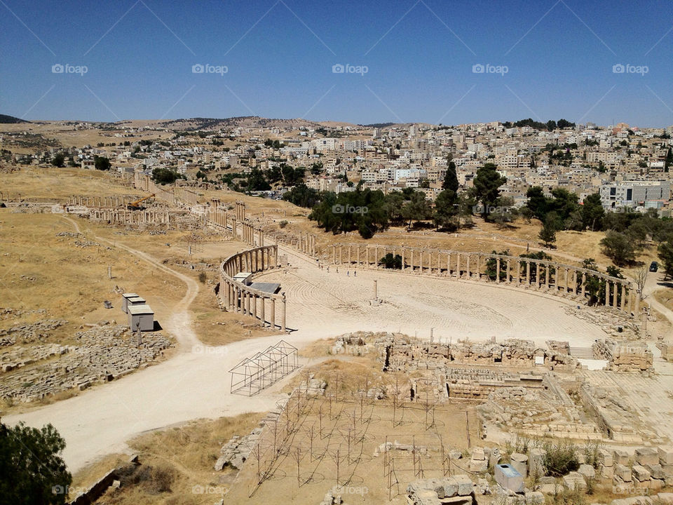 Jerash ruins