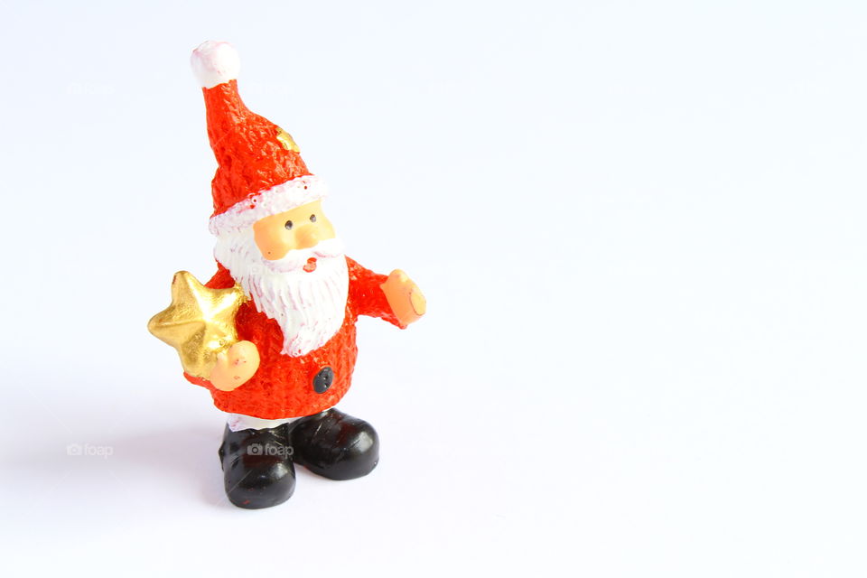 Christmas Santa Claus miniature toy