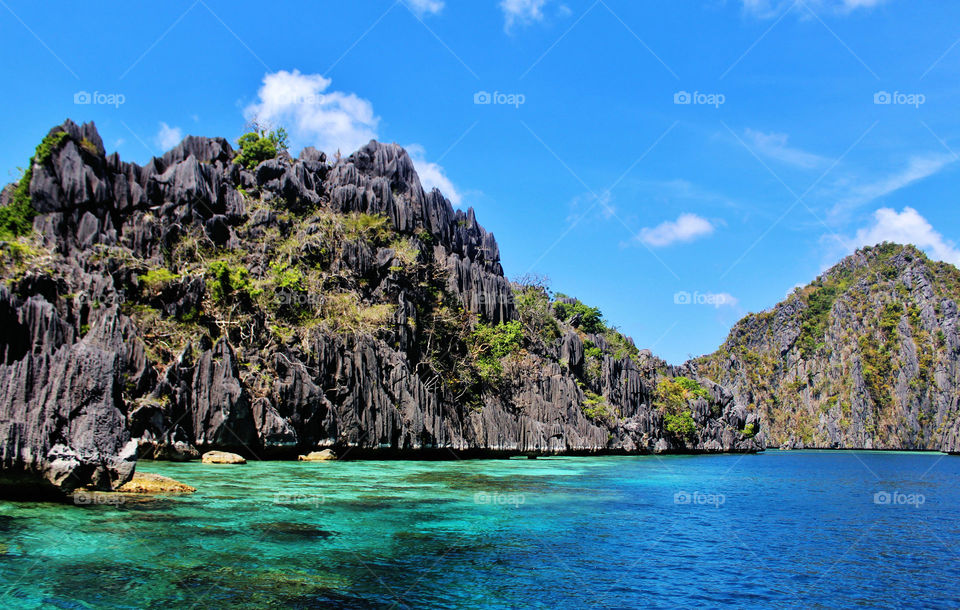 rocks in el nido Philippines