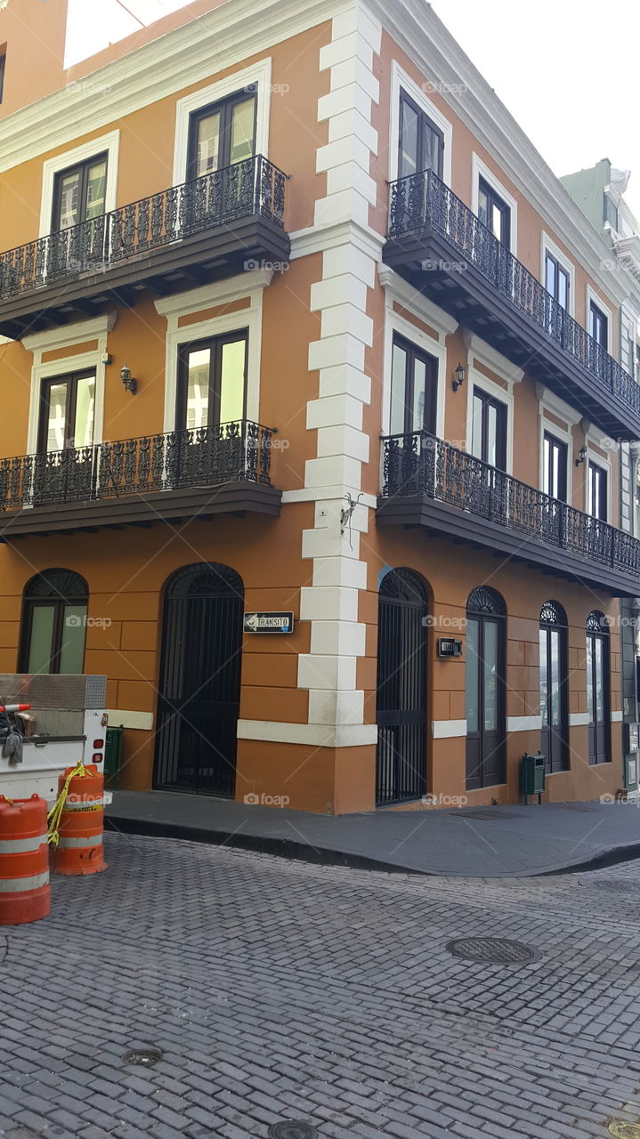 Buildings of Old San Juan Puerto Rico