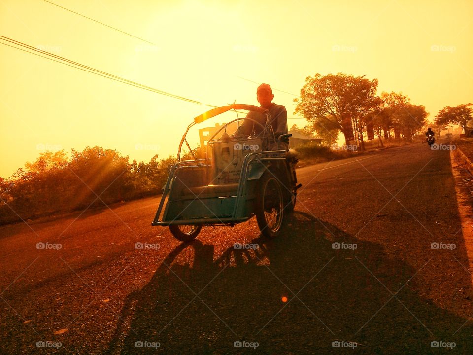rickshaw driver