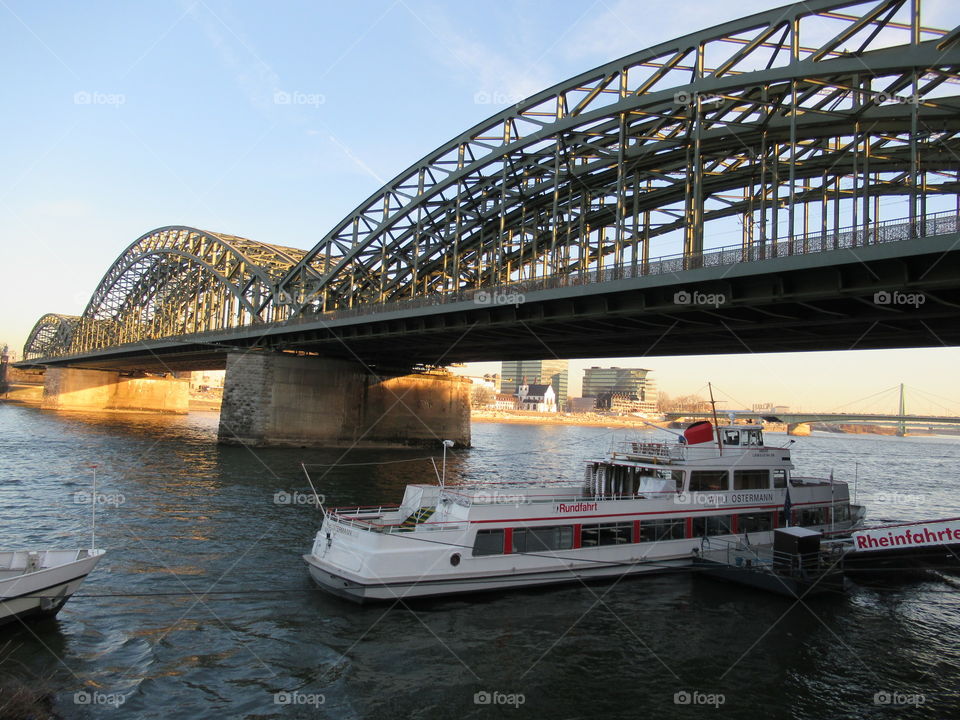 Hohenzollern bridge cologne