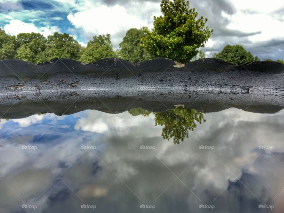 Reflections of Clouds and Sky