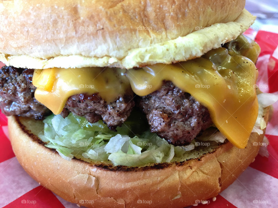 Cheeseburger in Houston, Texas