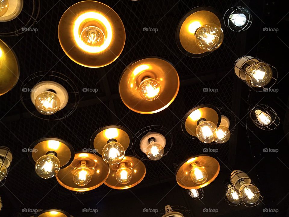 Different kinds of the lights.