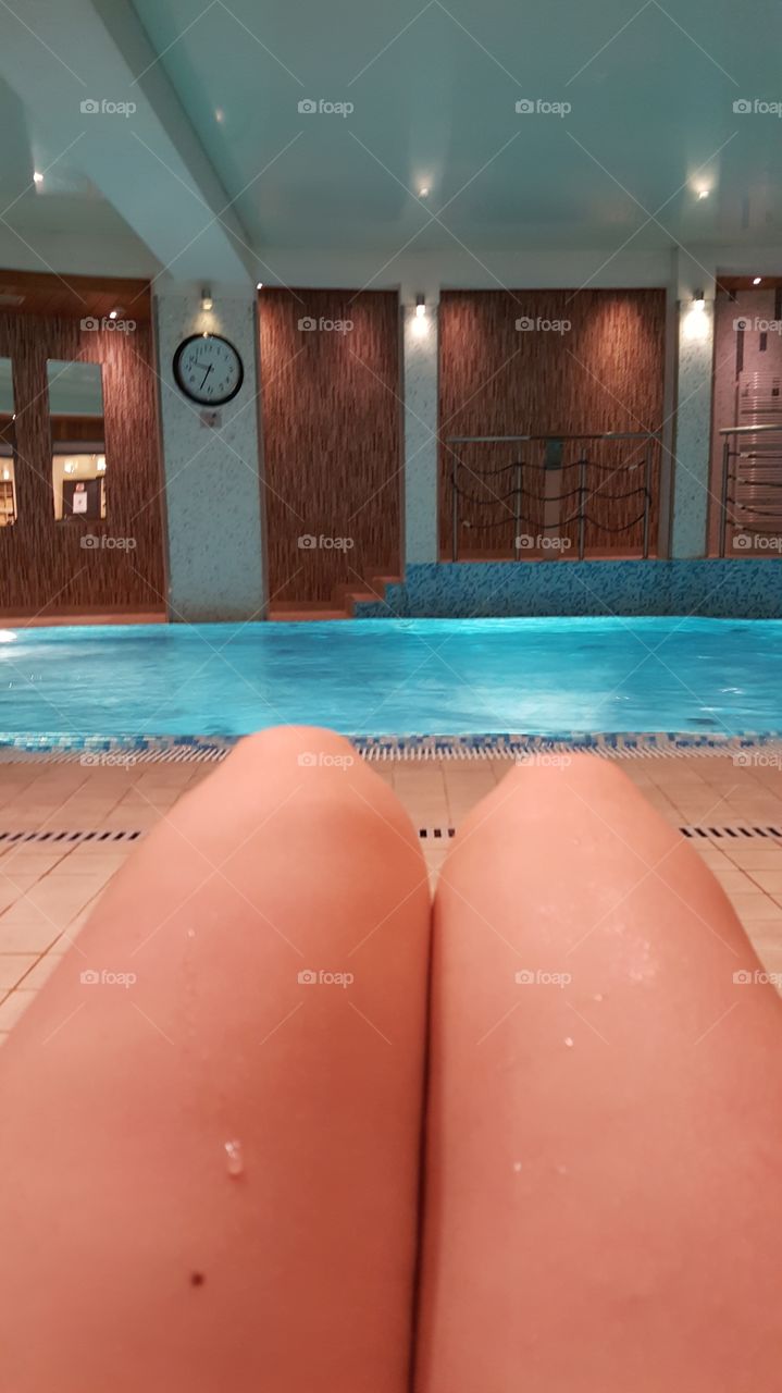 relax at the spa