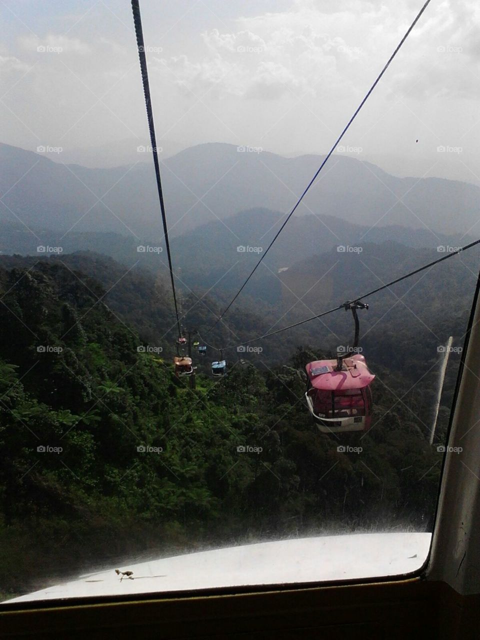 miss from cable car