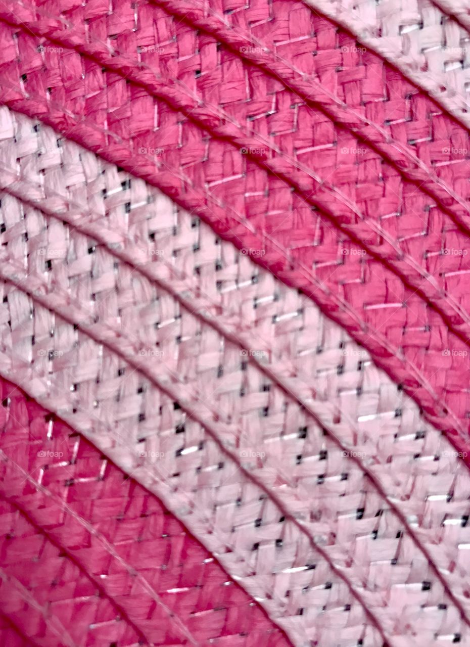 Pink straw pattern