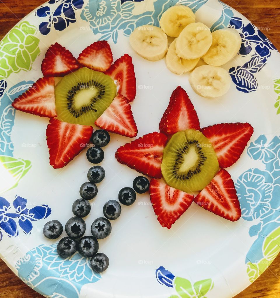 Yummy Fruit Flowers