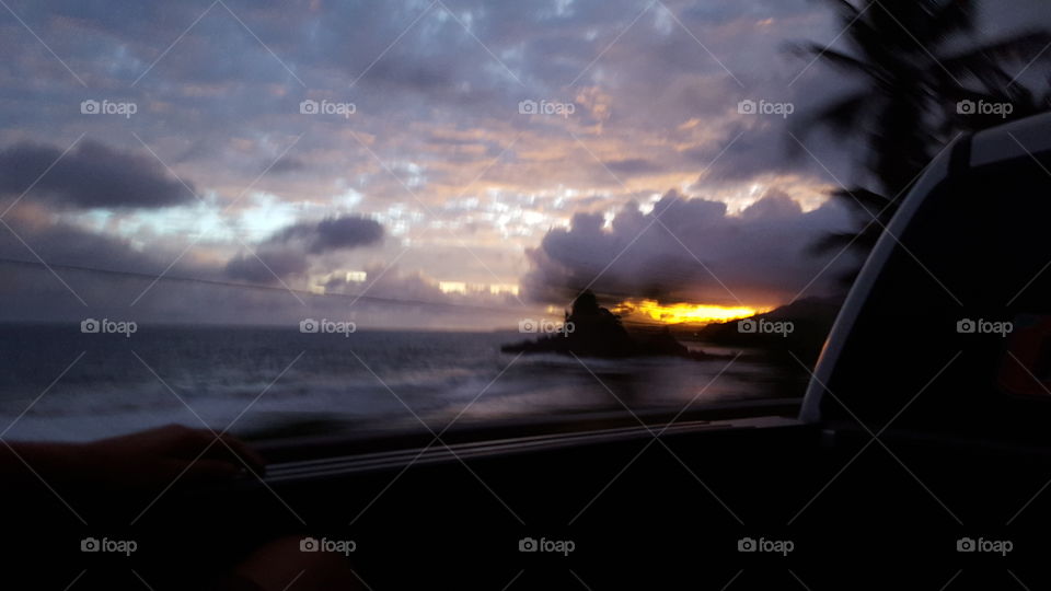 American Samoa sunset