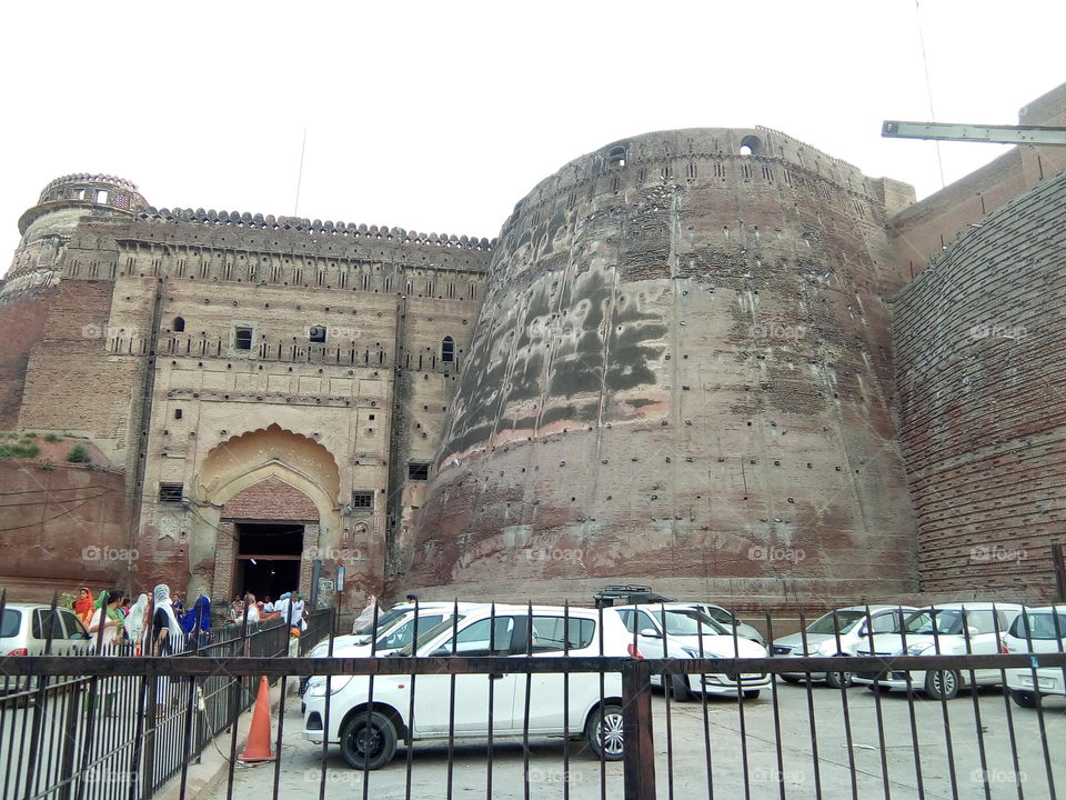 an ancient fort of Bathinda city- a monument protected by Govt Of India