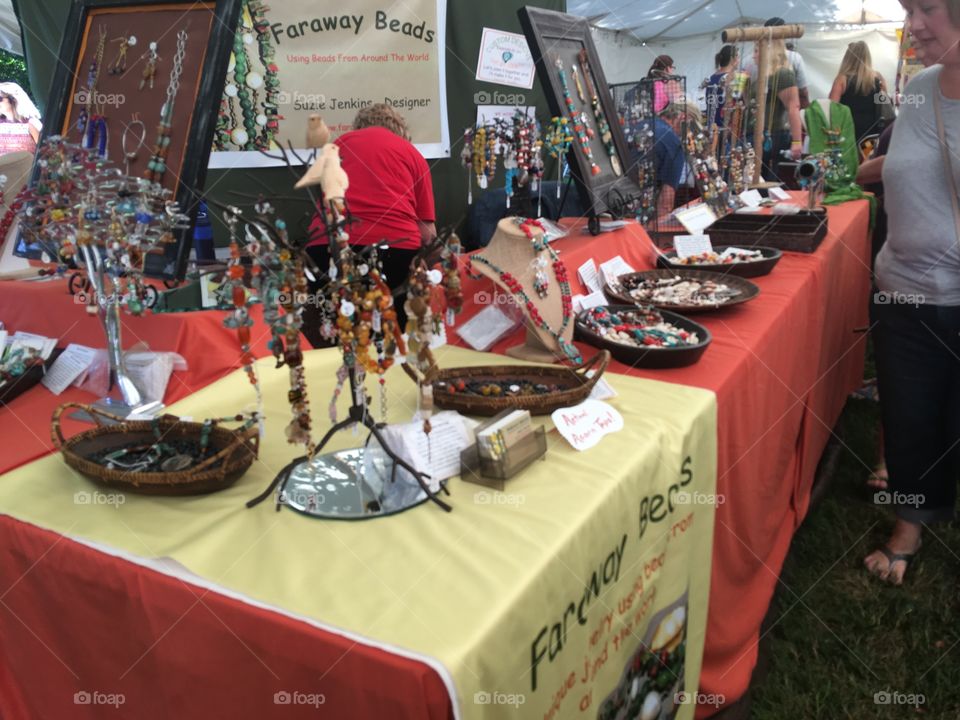 A table full of goodies a fair is a great way to end the season. There’s always something for everyone!