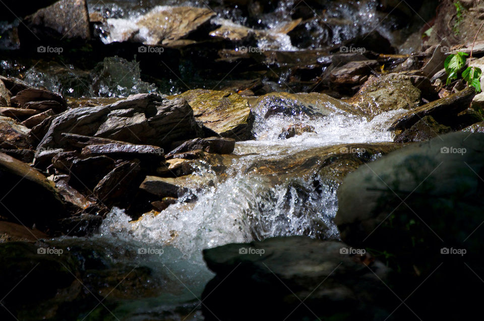 water waterfall rocks stream by jeffreyfulton