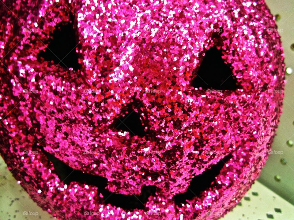 Sparkly pumpkin