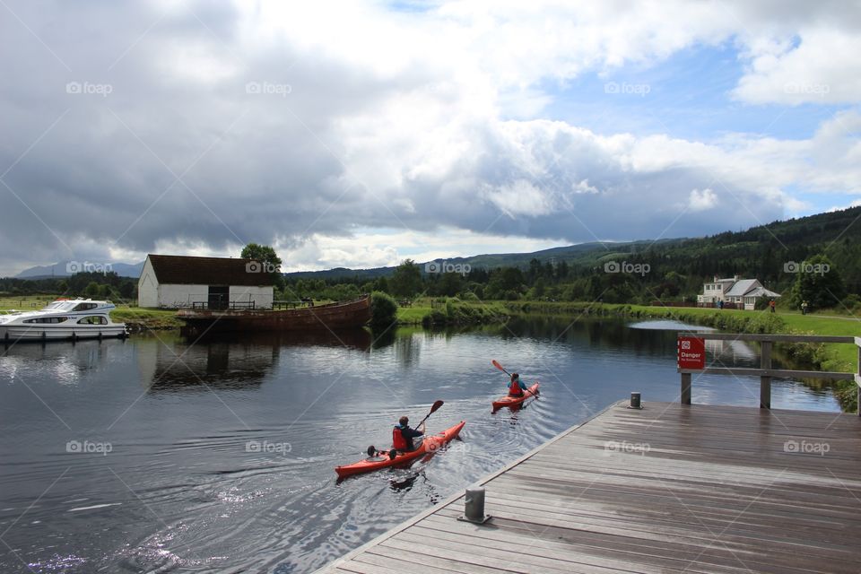 Canoeing 