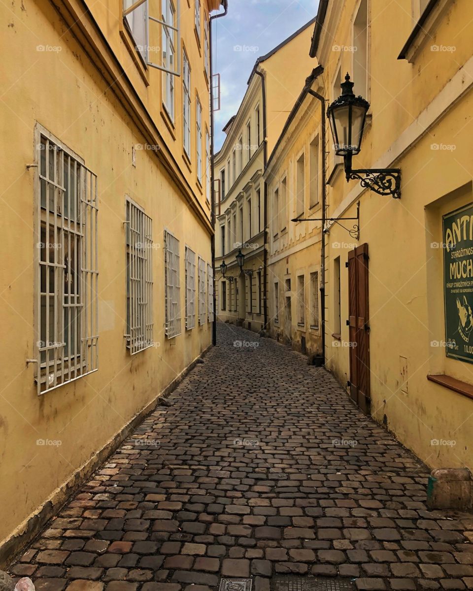 Пустынные улочки старого города