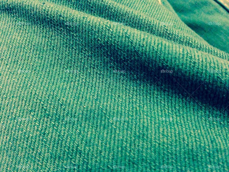 Green jeans