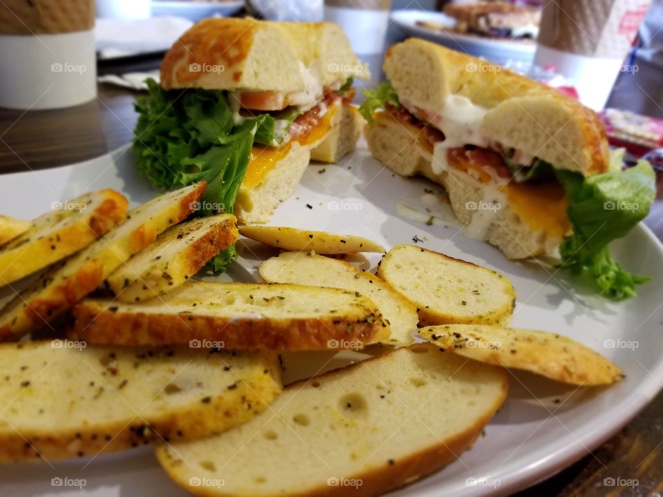 No Person, Bread, Food, Toast, Lunch