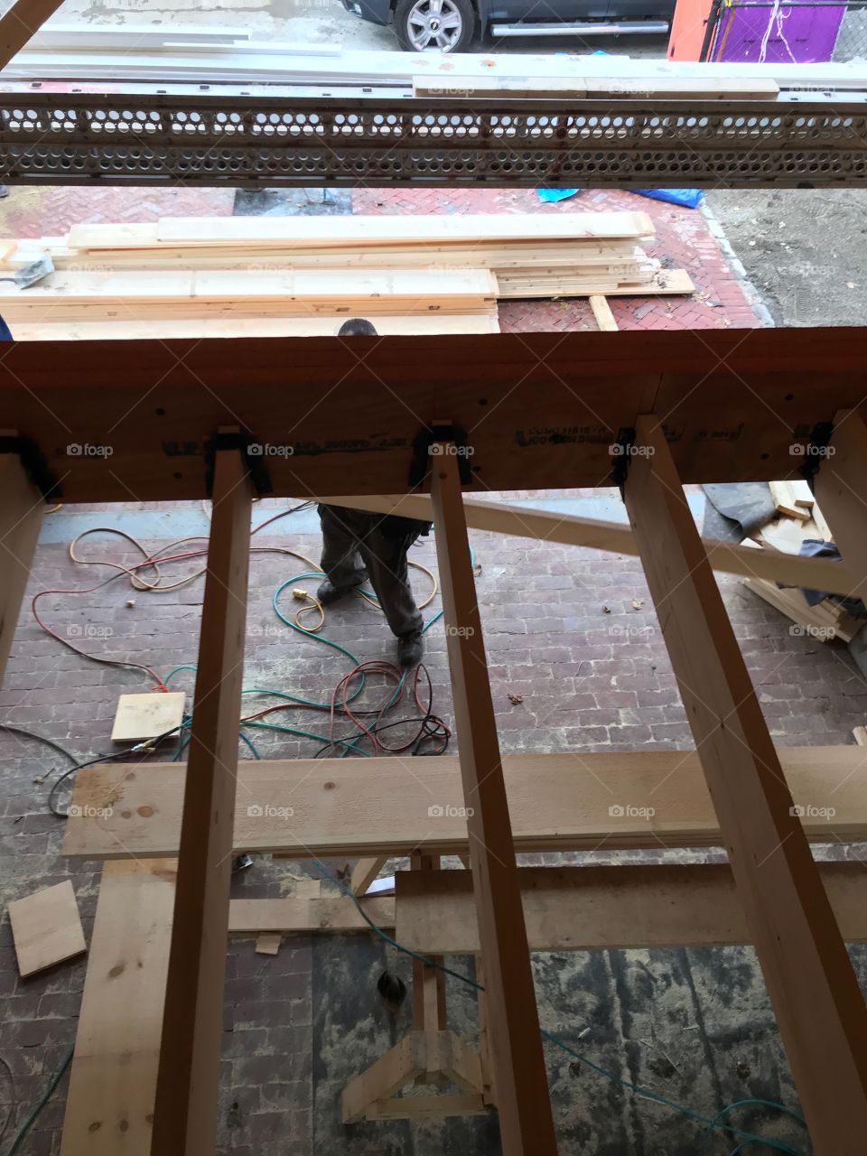 Construction site building 