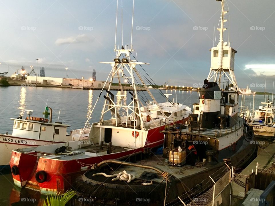 Harbor, Ship, Watercraft, Water, Sea