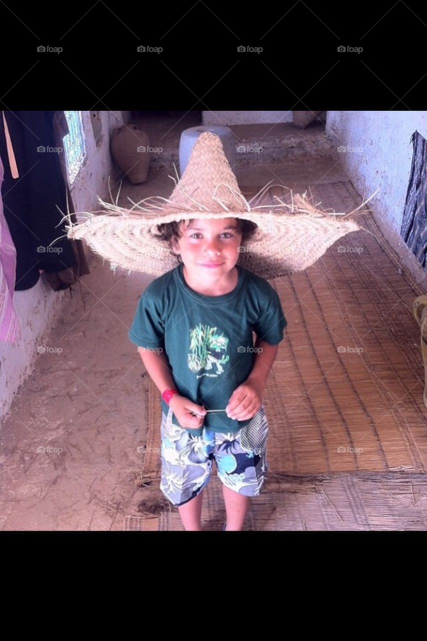 smiling mexico hat cute by jbptn