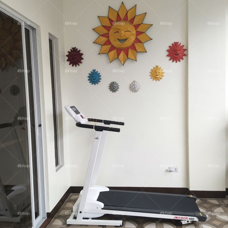 Treadmill space in home