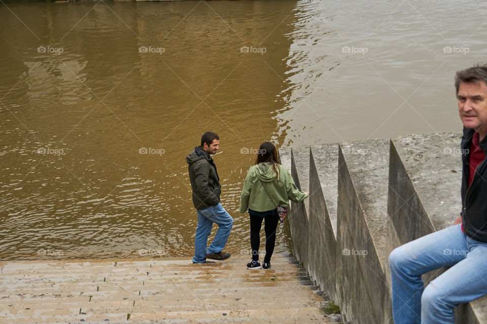 Desbordamiento del Río Sena a su paso por París.