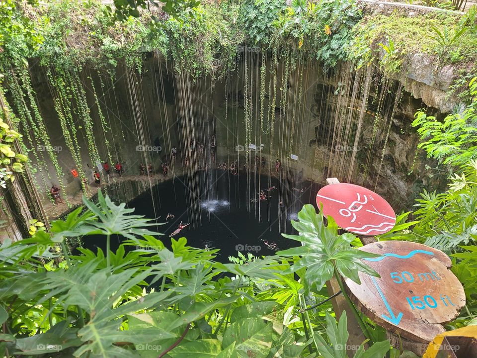 Cenote in Mexico