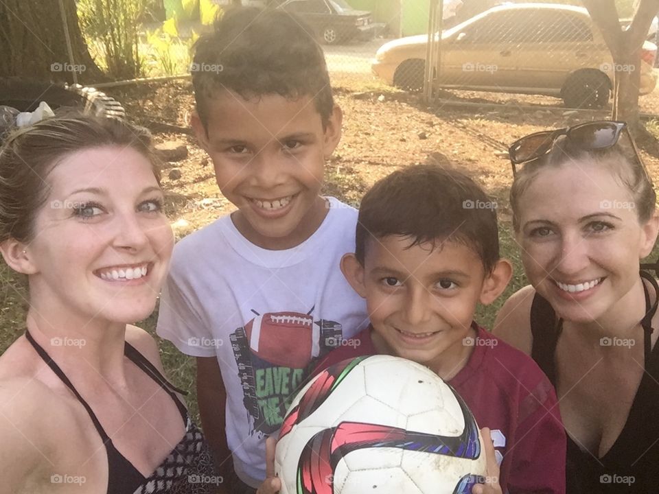 Soccer with the Dominicalito locals (costa rica)