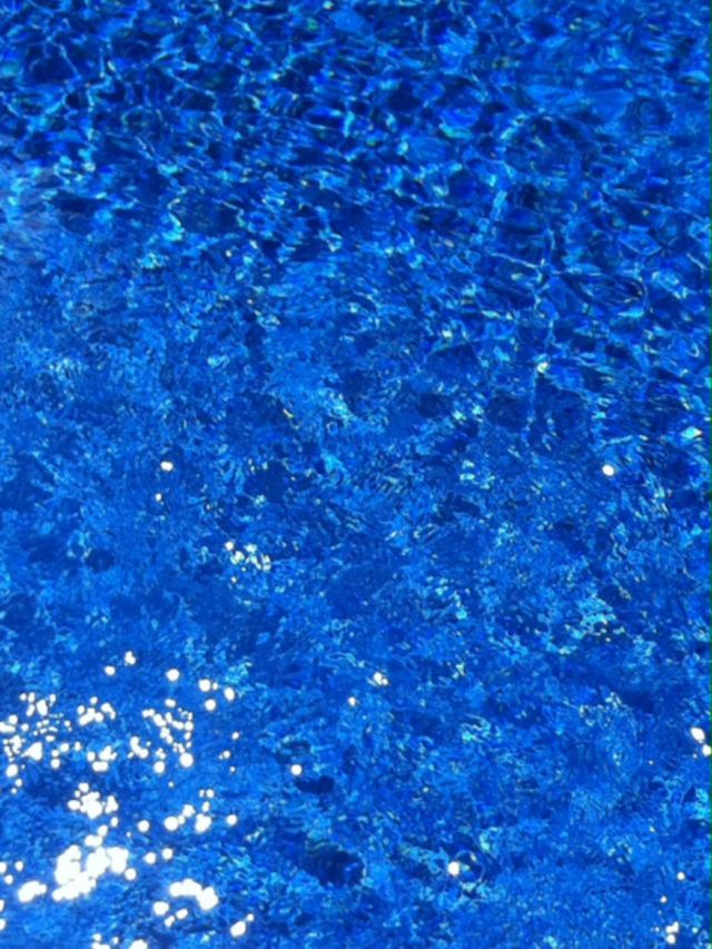 Ripples in a swimming pool