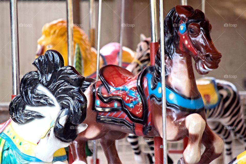 Carousel horses