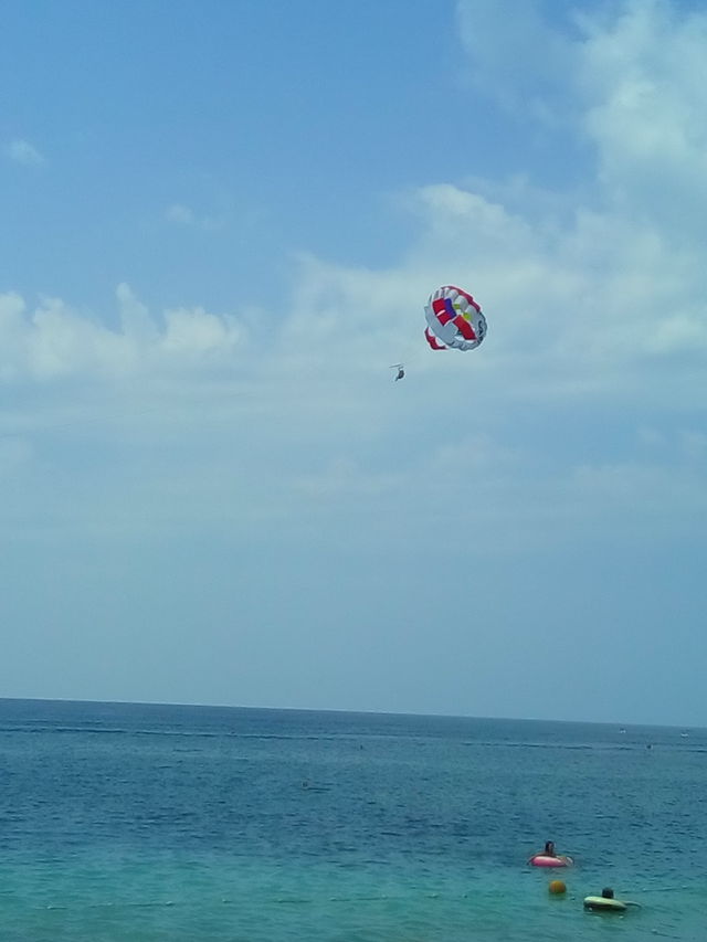 полёт над морем