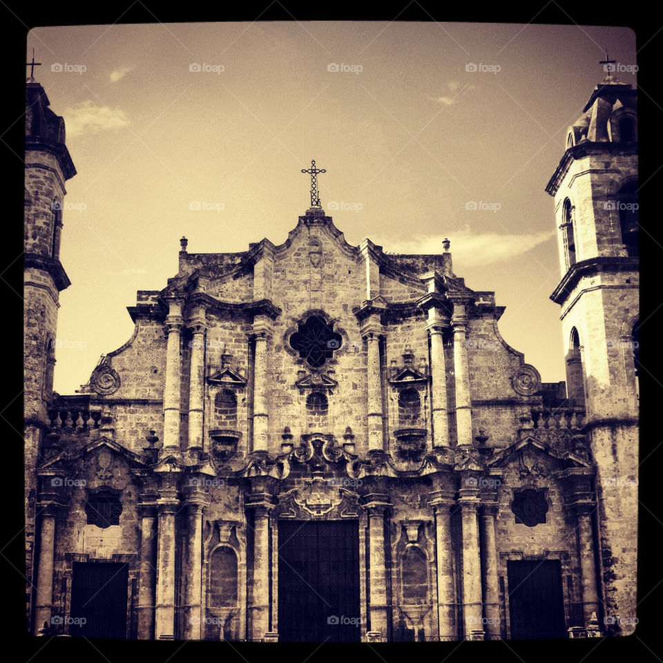 Old church in Havana