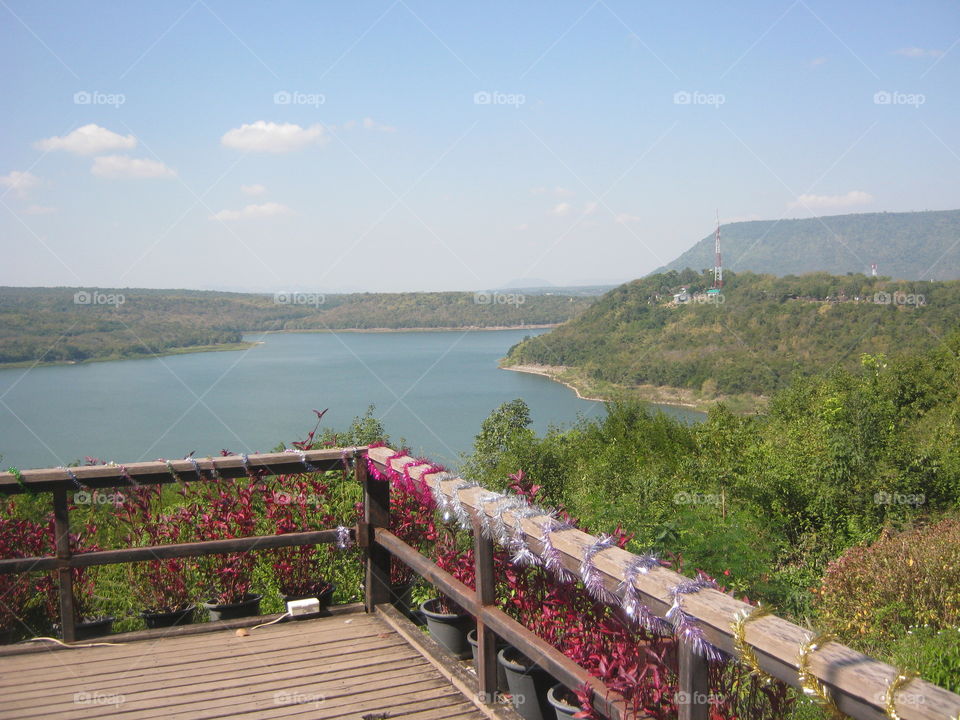 Dam at Koraj Thailand