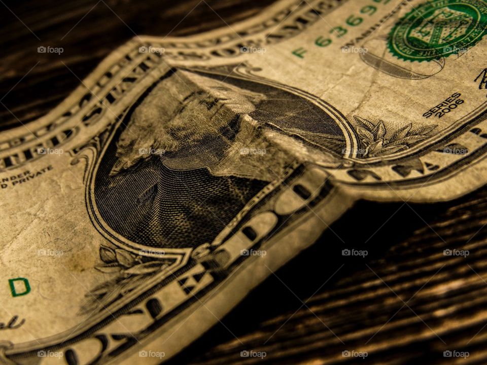 One dollar bill