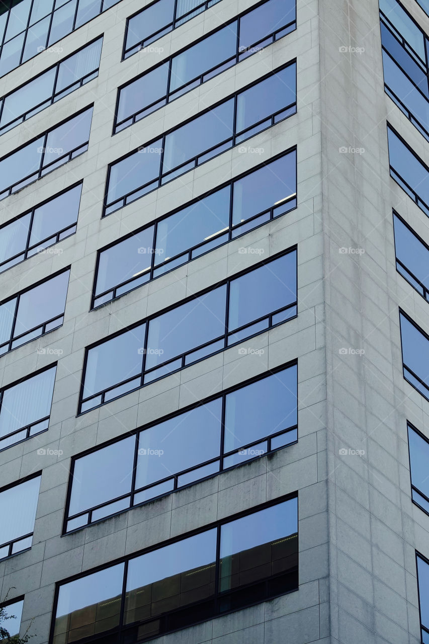 Modern architecture in Antwerp.