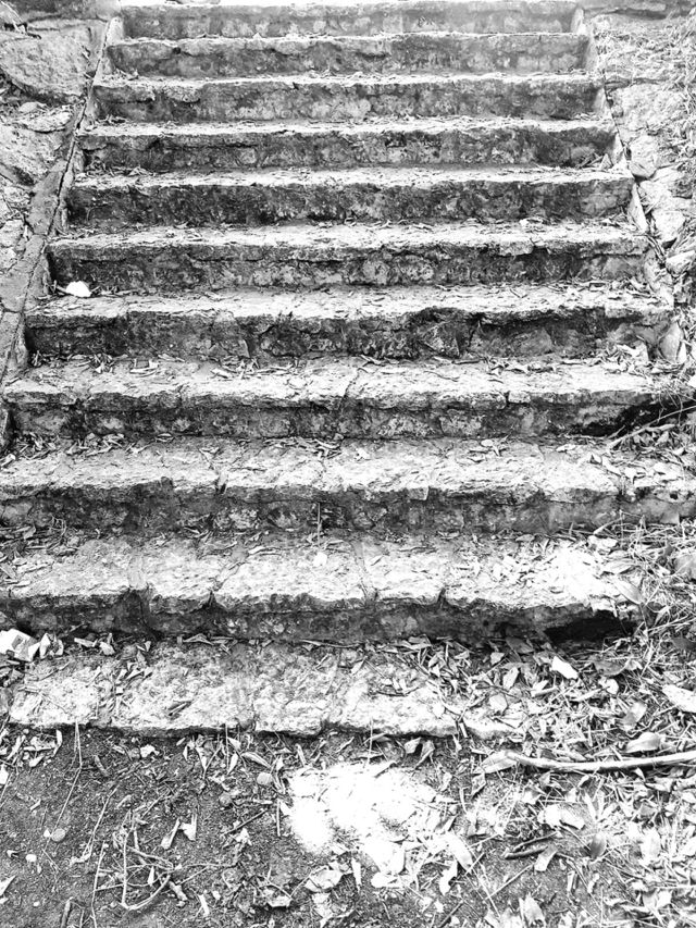 upstairs